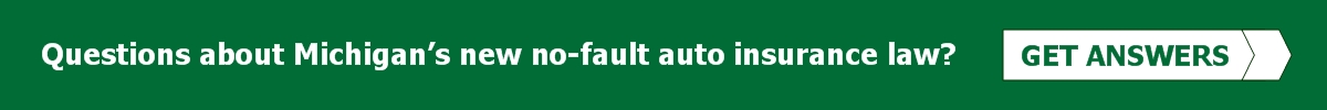 Michigan Auto Insurance No Fault Law Reform - Doyle-Ogden.com